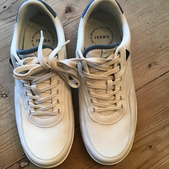 Vessi CourtSide Classic Size 9 Off-White-Blue main image 6